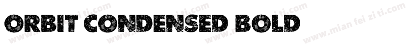 Orbit-Condensed Bold字体转换